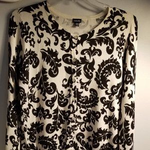 Rafaella/ Ladies Sweater/Black & White